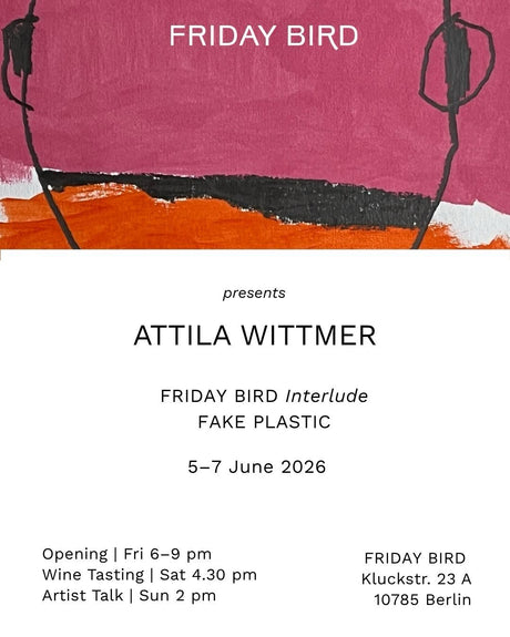 GALLERY APERO | FRIDAY BIRD x Sparkling Berlin | Sa. 6. Juni · 16:30 Uhr · Kluckstraße Berlin