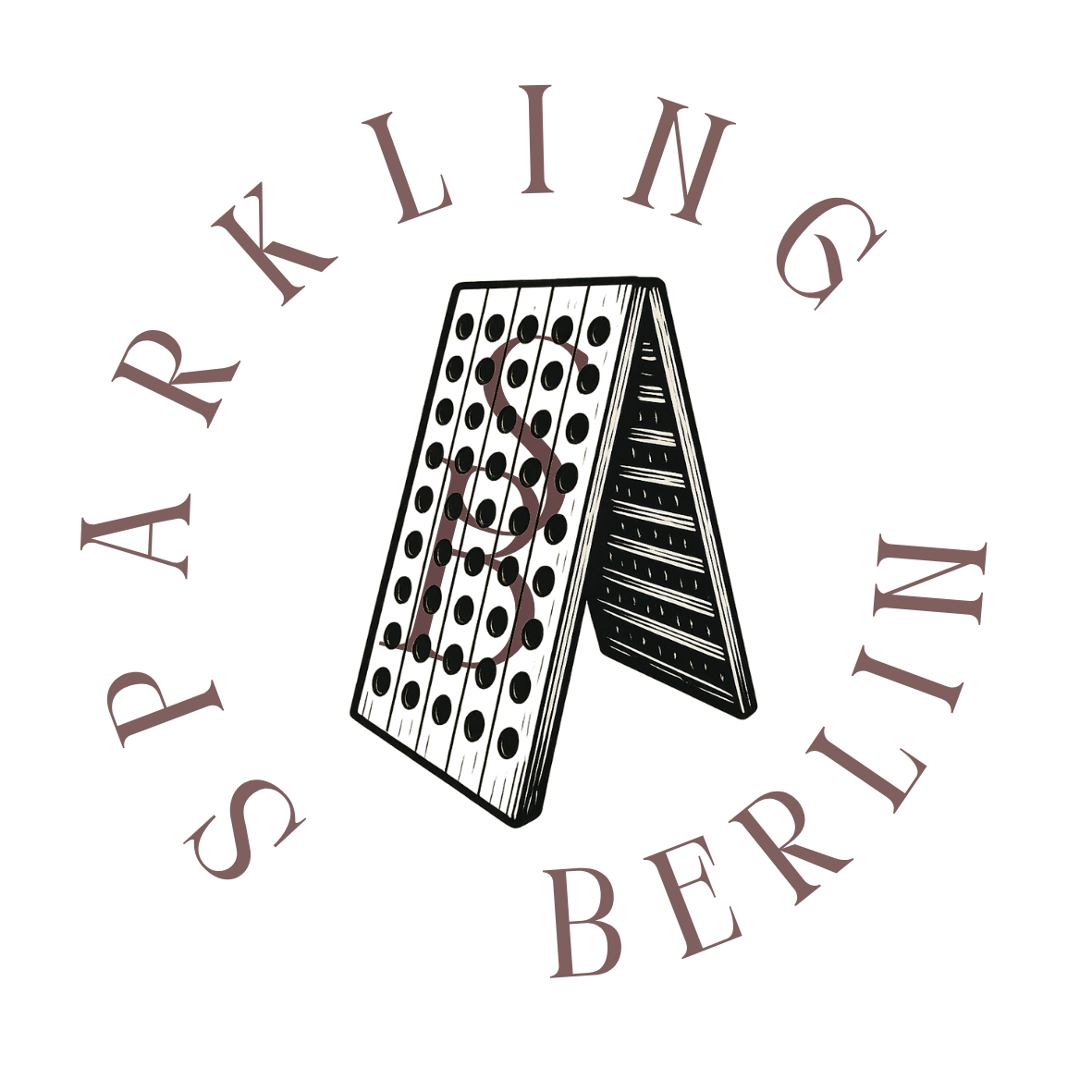 Sparkling Berlin Logo – Sekt der Sektmacher. Weinhandlung und Events Berlin Halensee nahe Kurfürstendamm Charlottenburg.