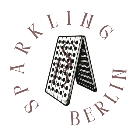 Sparkling Berlin Logo – Sekt der Sektmacher. Weinhandlung und Eventlocation Charlotte by Sparkling Berlin, Westfälische Str. 55, Berlin Halensee nahe Kurfürstendamm Charlottenburg.