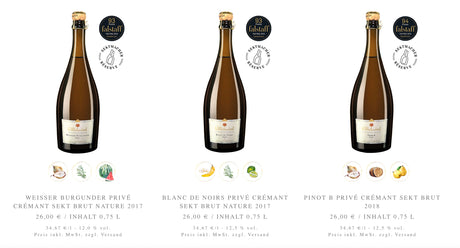 Crémant and Croissant mit Wein- und Sektgut Wilhelmshof aus der Pfalz