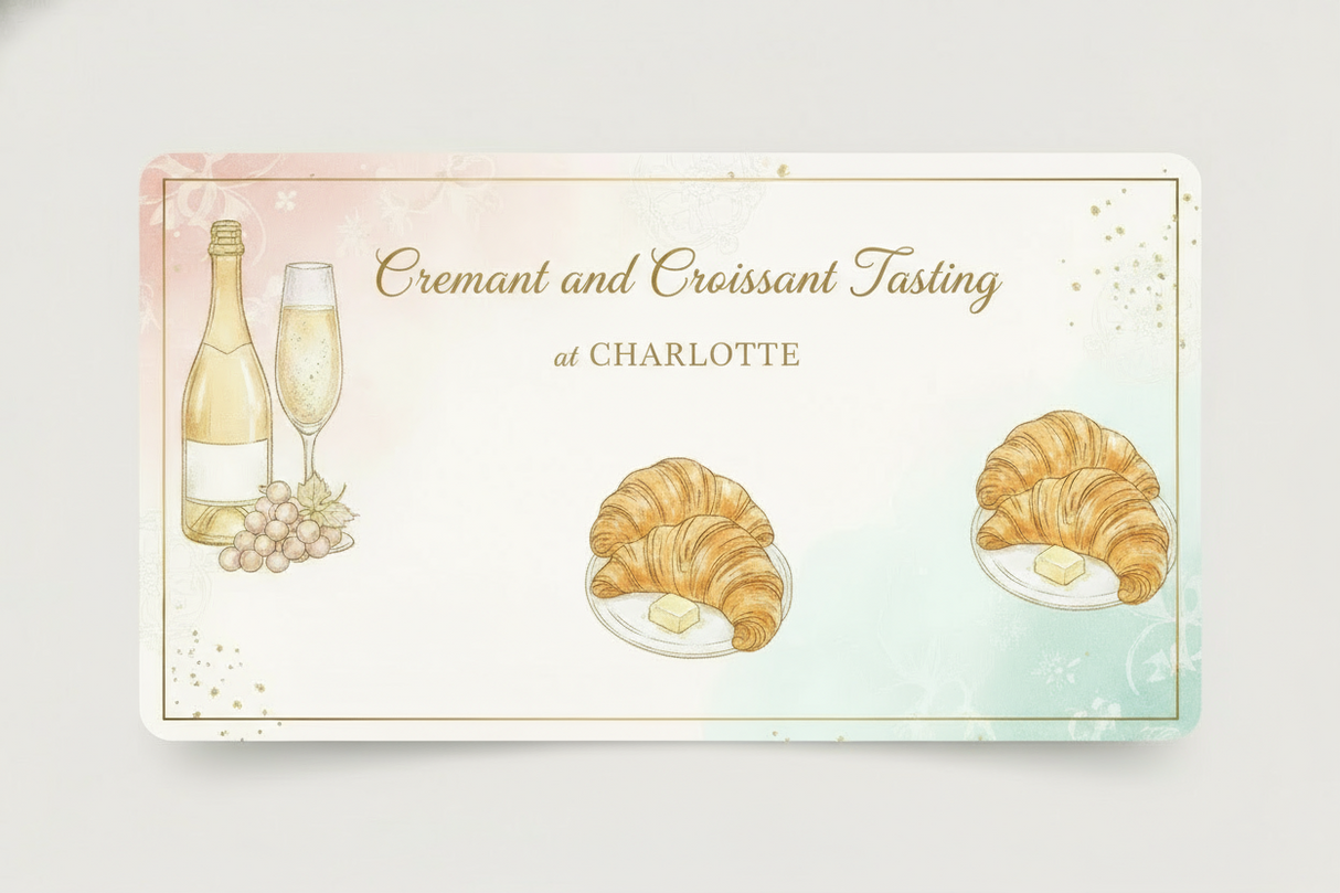 Crémant and Croissant mit Wein- und Sektgut Wilhelmshof aus der Pfalz