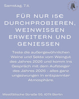 🍾Winzer*innen zu Gast | Sa 07.Nov · 18-21h · Charlotte by Sparkling Berlin