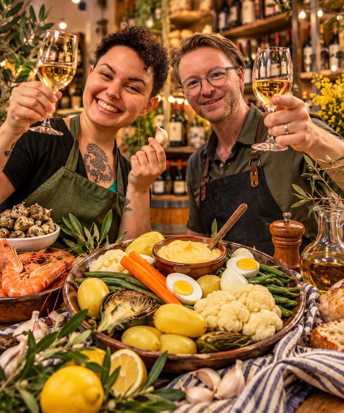 Französischer Aioli-Abend & deutsche Sparklings | Di. 22. Sept. · 18:30 Uhr · Charlotte by Sparkling Berlin